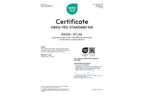 Certificado Oeko-tex, certificado calidad del látex