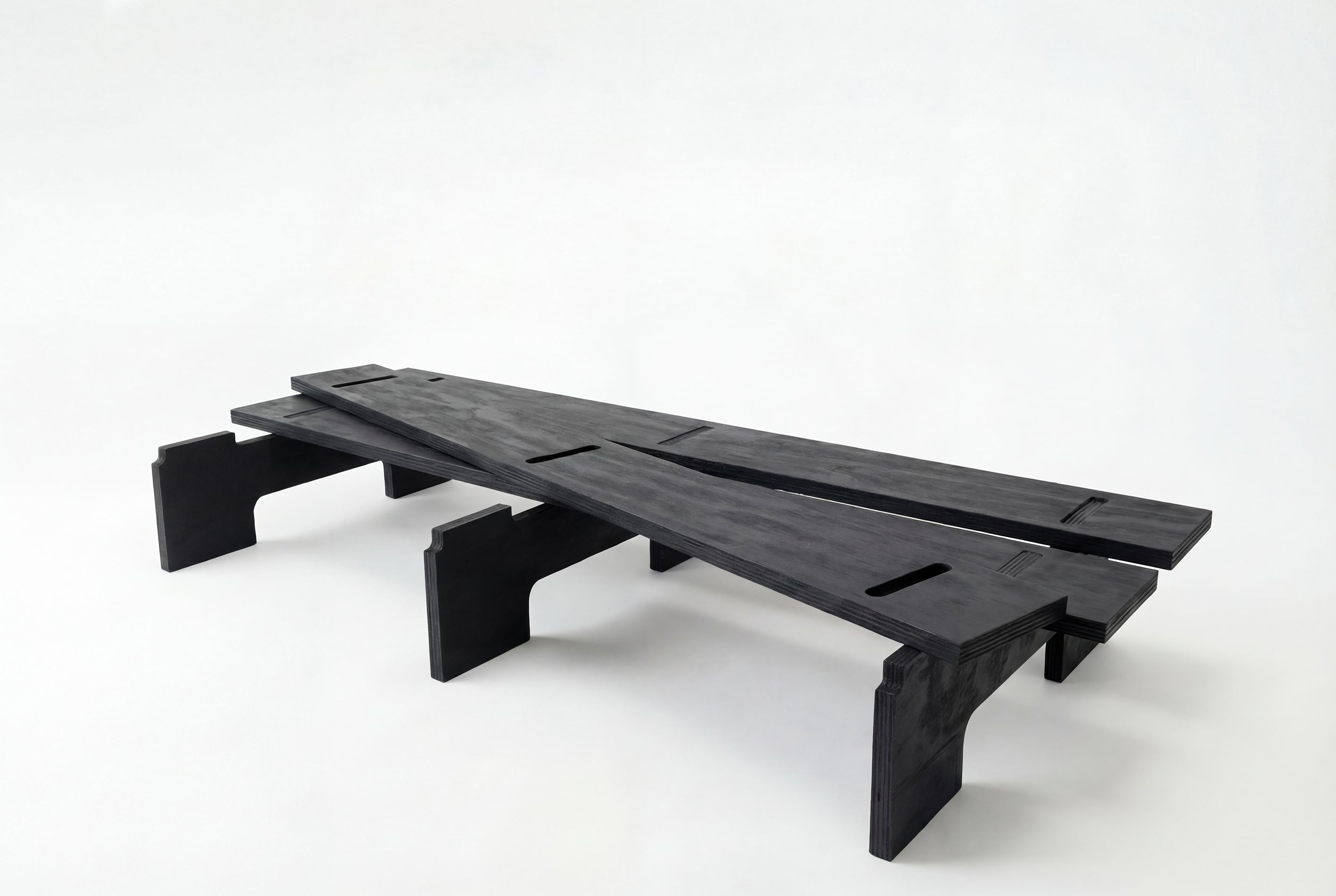 Sofá de Madera Kurosawa- Negro